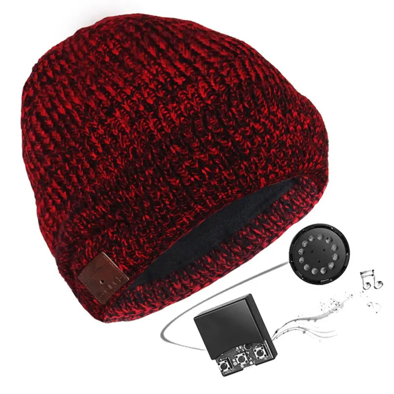 Wireless Earphone Music Mixed Color Hat