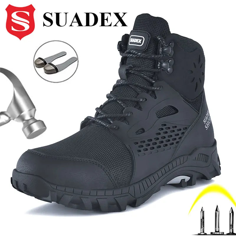 SUADEX S1 SafetySteel Toe Anti-slippery Boots