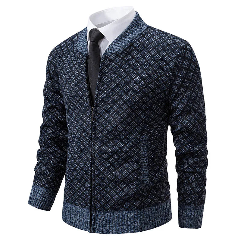Sweaters Autumn Winter Wool Zipper Casual Knitwear