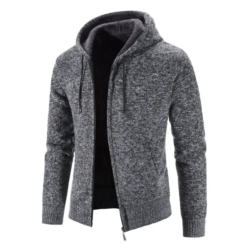 Sweaters Autumn Winter Wool Zipper Casual Knitwear