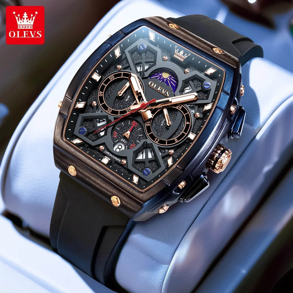 OLEVS Quartz Watch Luminous Watches Stylish Design