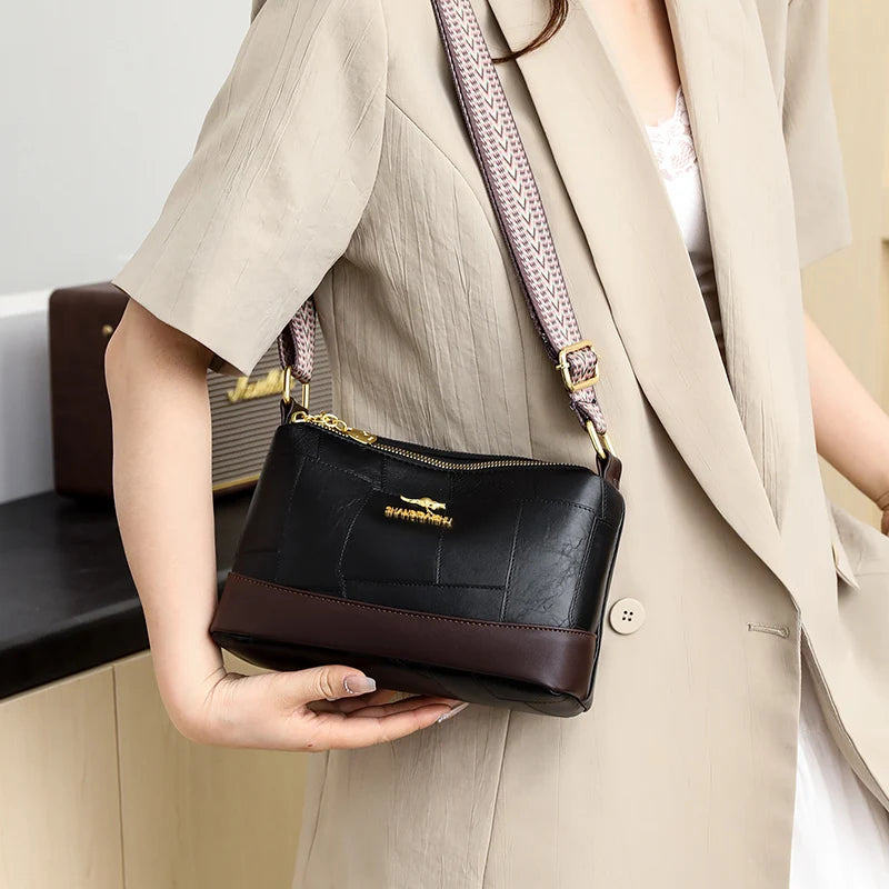 Messenger Soft Leather Designer Crossbody Bags