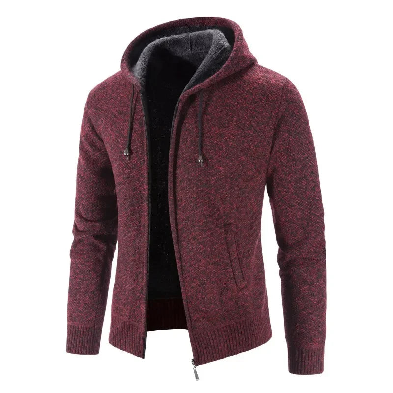 Sweaters Autumn Winter Wool Zipper Casual Knitwear