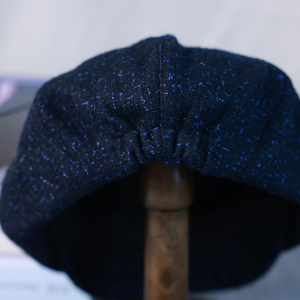 Wool 8 Panel Baker Apple Hat