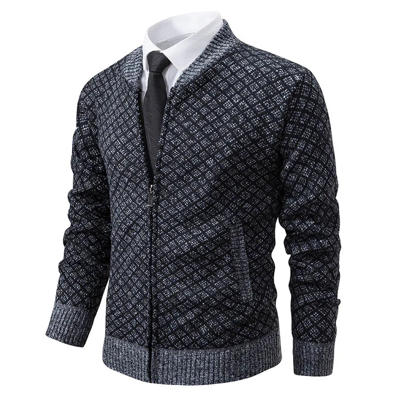 Sweaters Autumn Winter Wool Zipper Casual Knitwear