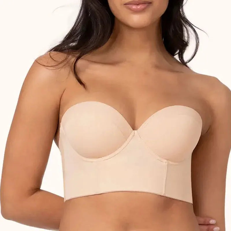 Full Support Anti-Slip Strapless Bra Underwear