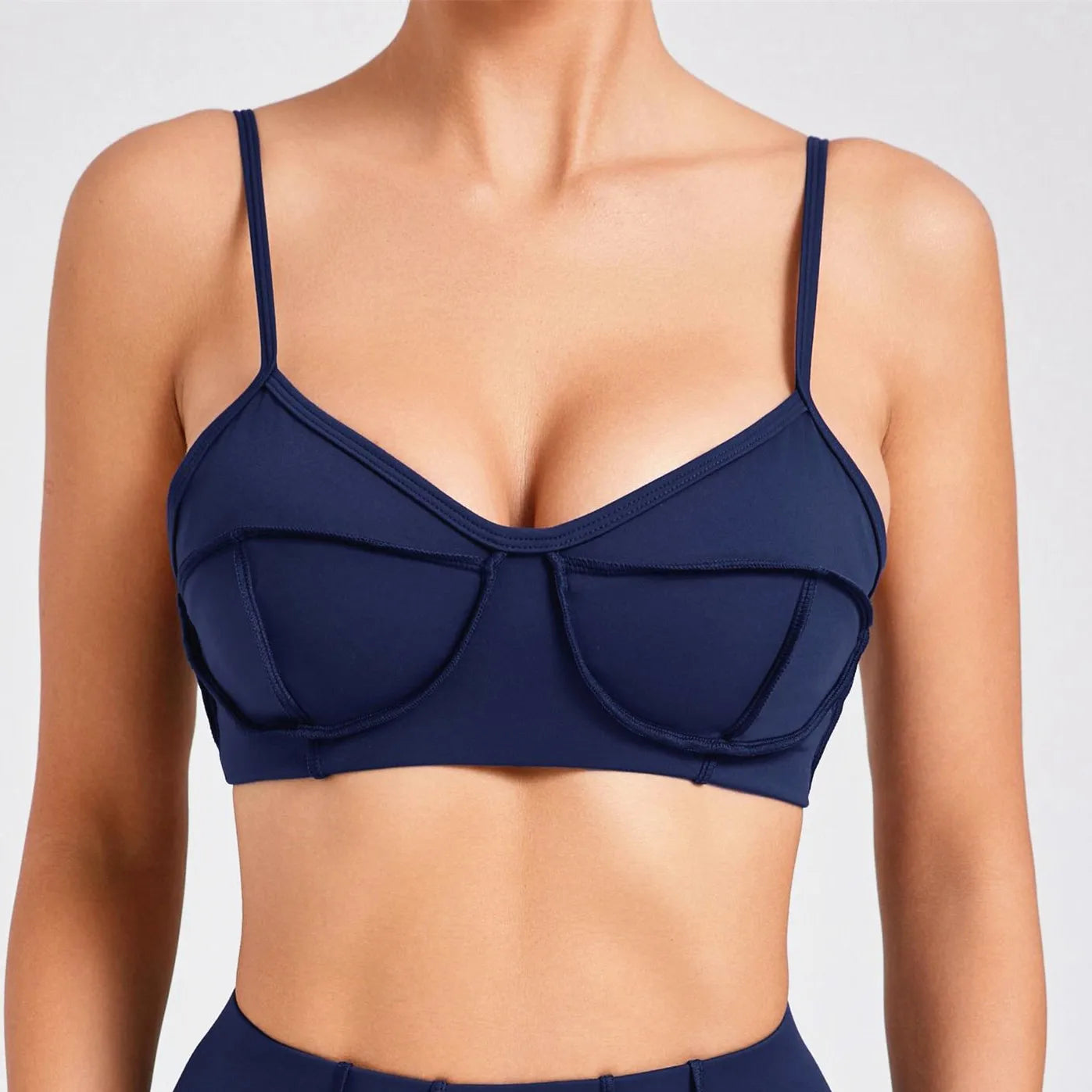 1/2PCS Yoga Sets Sports Bra Workout Waist Leggings