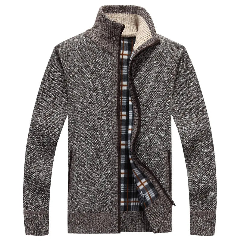Sweaters  Warm Zipper  Sweaters Casual Knitwear Sweatercoat