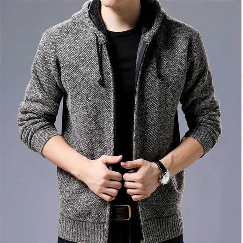Sweaters  Warm Zipper  Sweaters Casual Knitwear Sweatercoat