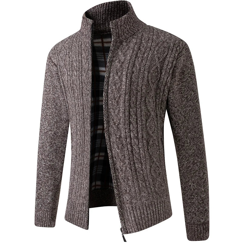 Sweaters  Warm Zipper  Sweaters Casual Knitwear Sweatercoat