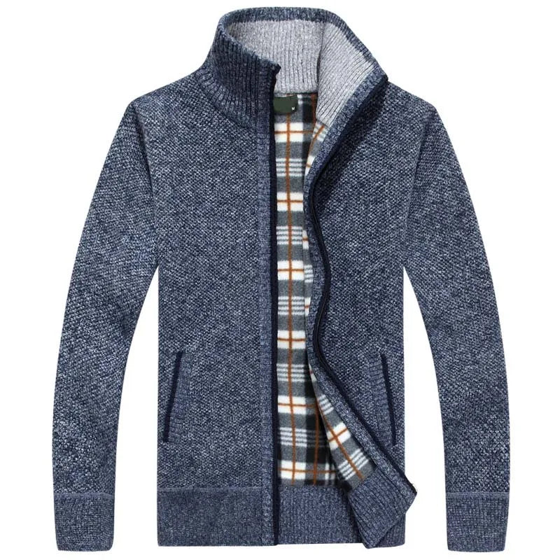 Sweaters  Warm Zipper  Sweaters Casual Knitwear Sweatercoat