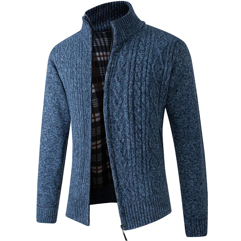 Sweaters  Warm Zipper  Sweaters Casual Knitwear Sweatercoat