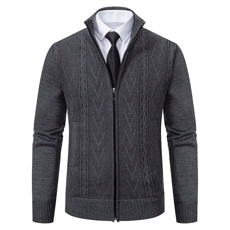 Sweaters  Warm Zipper  Sweaters Casual Knitwear Sweatercoat