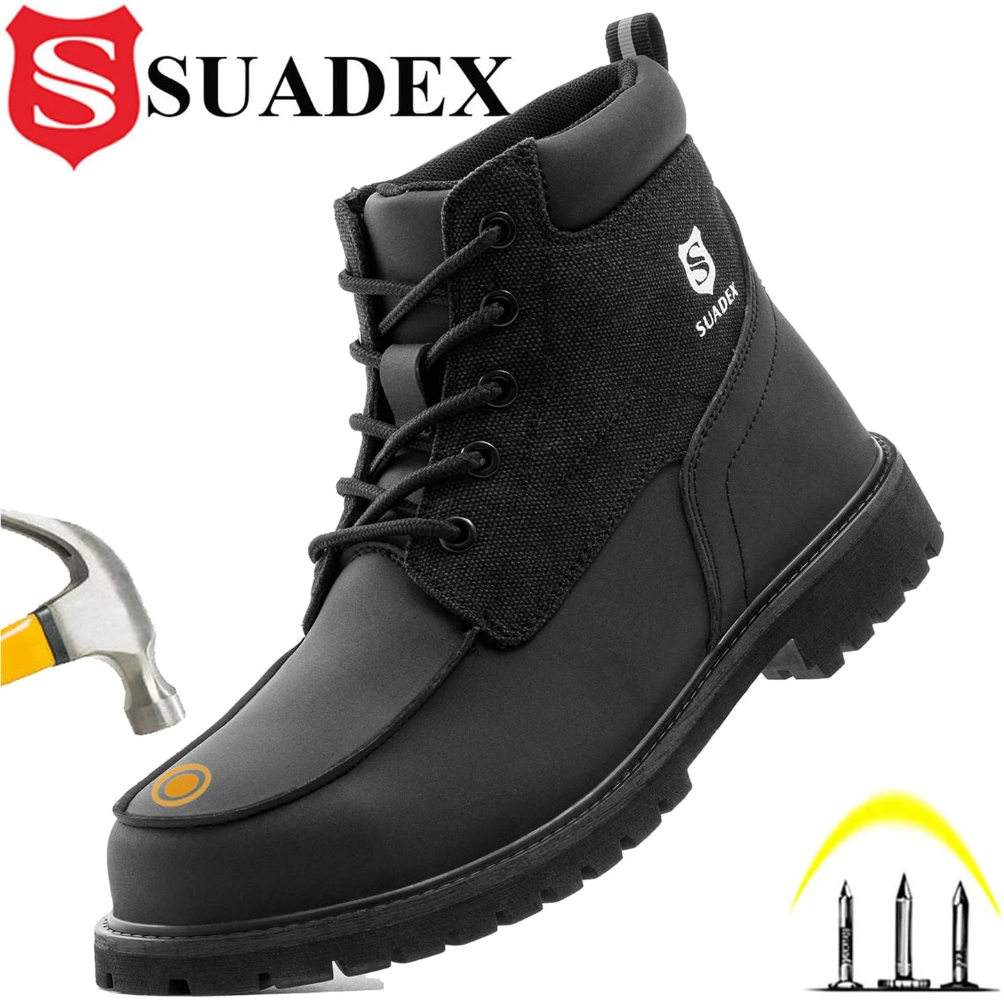 SUADEX  WaterproofWork Safety Consfruction Shoes