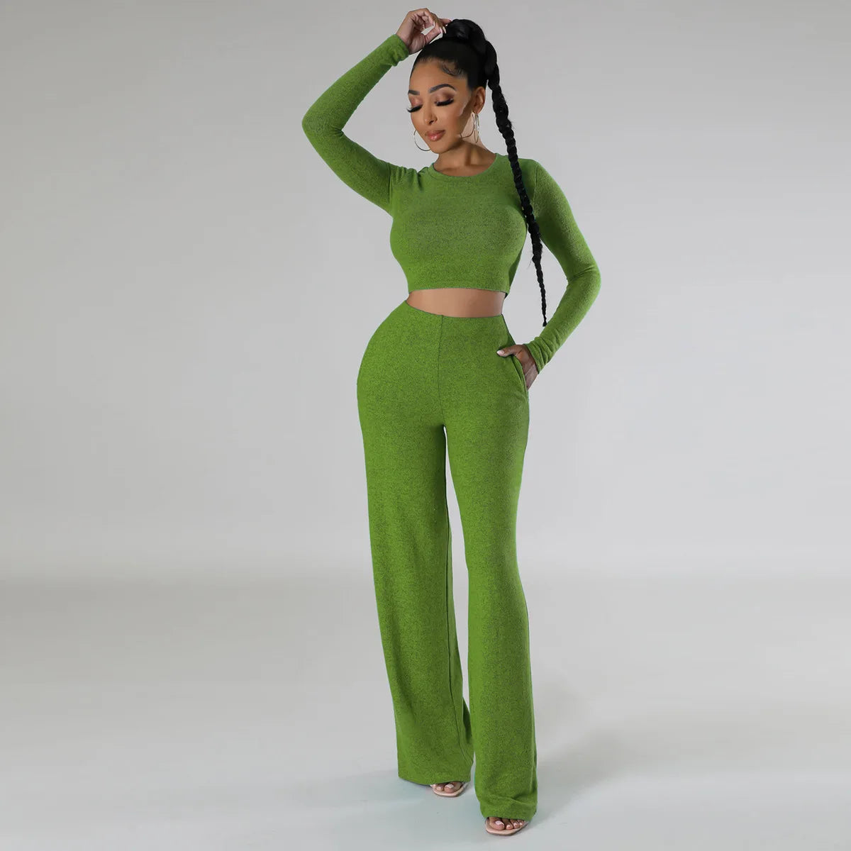 Fashion Fitness  2 Piece Sets Outfit Tracksuit