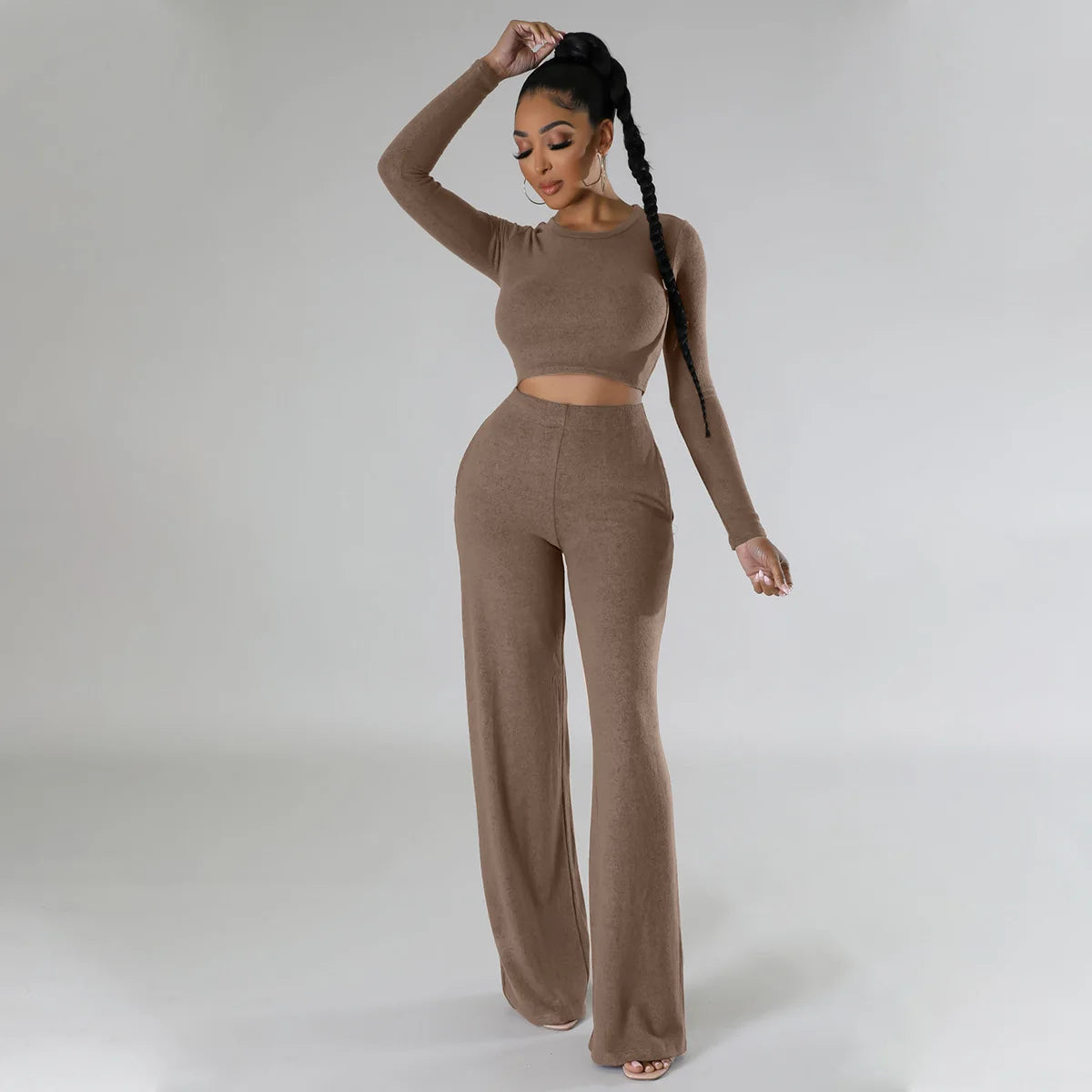 Fashion Fitness  2 Piece Sets Outfit Tracksuit