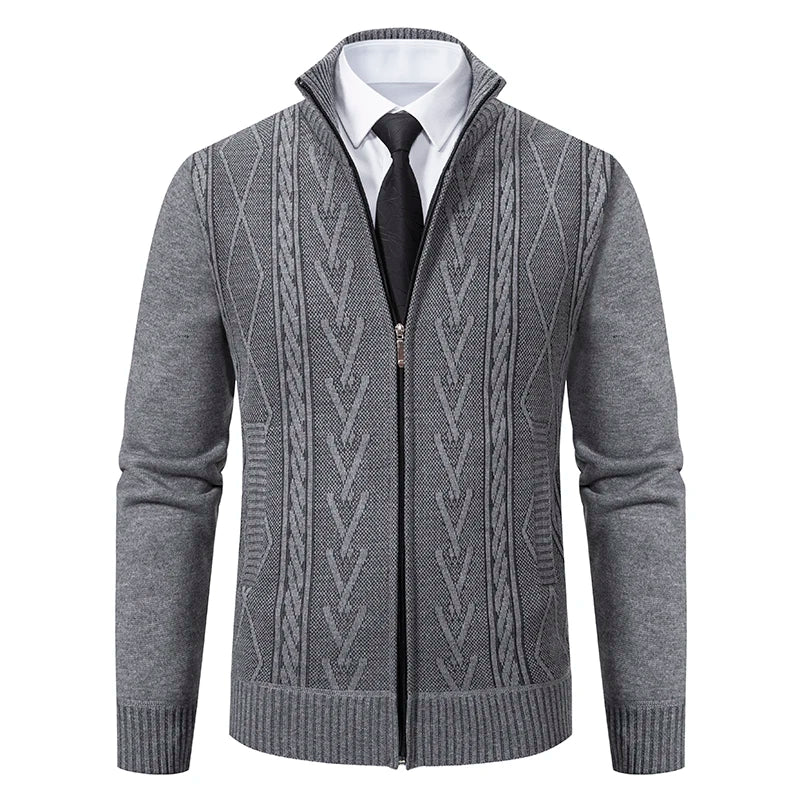 Sweaters  Warm Zipper  Sweaters Casual Knitwear Sweatercoat