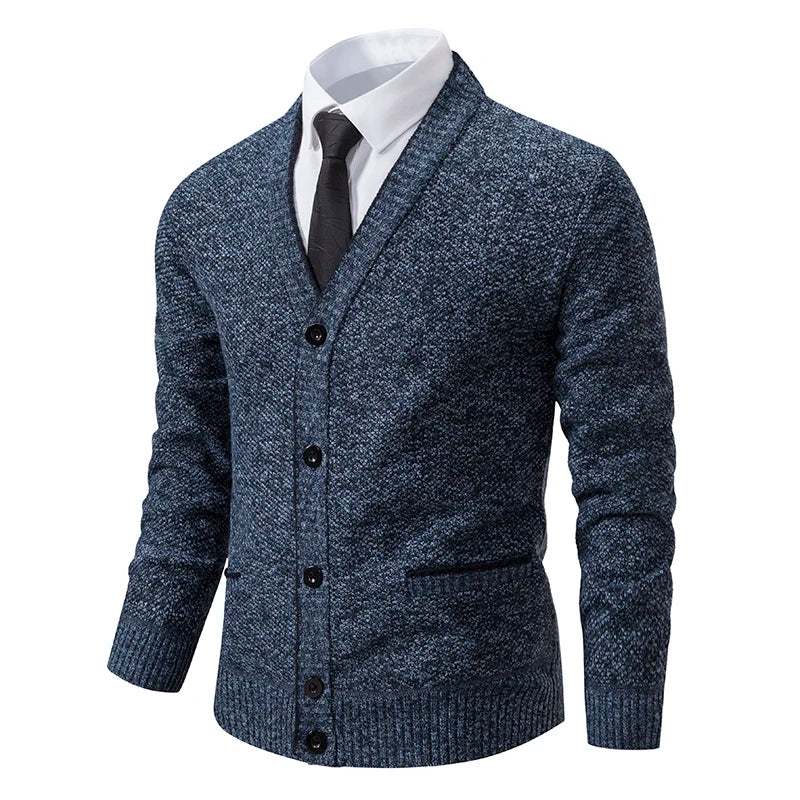 Spring Autumn  Knitted Sweater coats Mens Casual