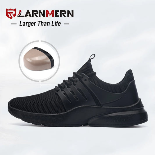 LARNMERN Steel Toe Lightweight Safety Breathable Shoes