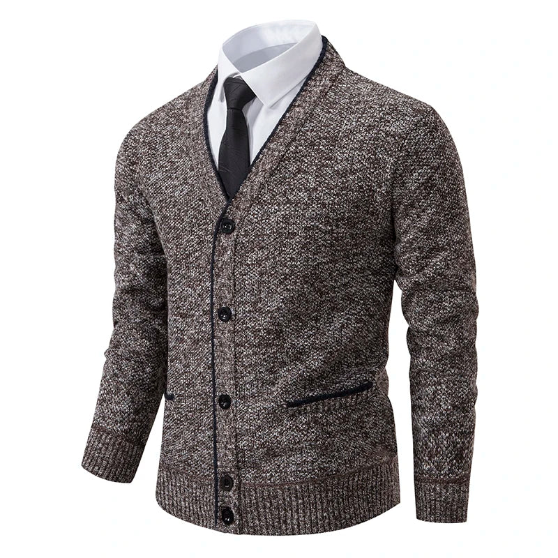 Spring Autumn  Knitted Sweater coats Mens Casual