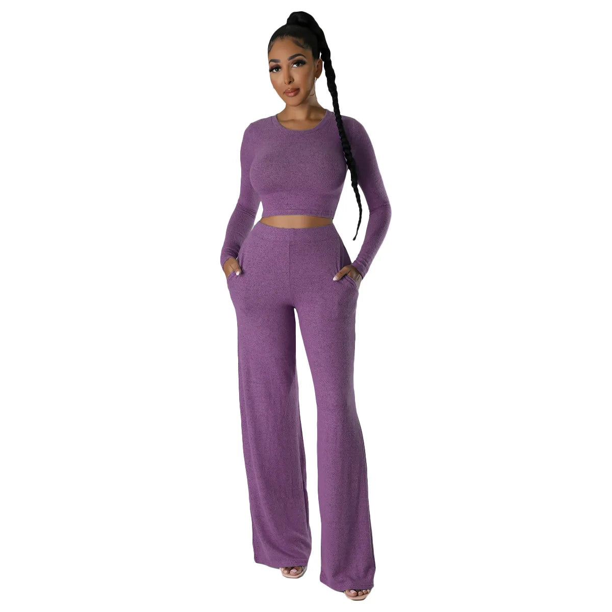 Fashion Fitness  2 Piece Sets Outfit Tracksuit