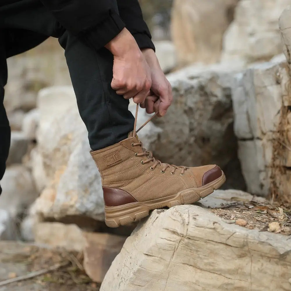 SUADEX Steel Toe Desert Safety Boots Shoes