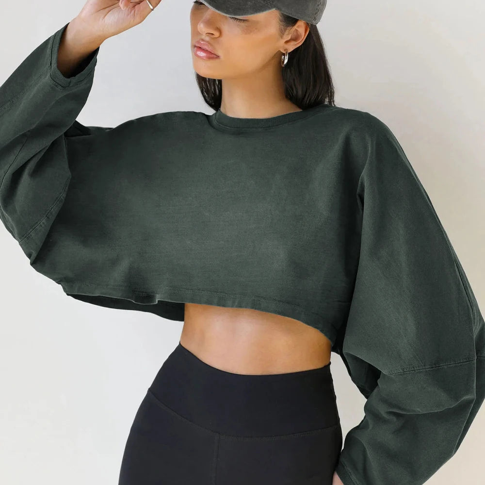 Loose Tops Long Sleeve Sportswear