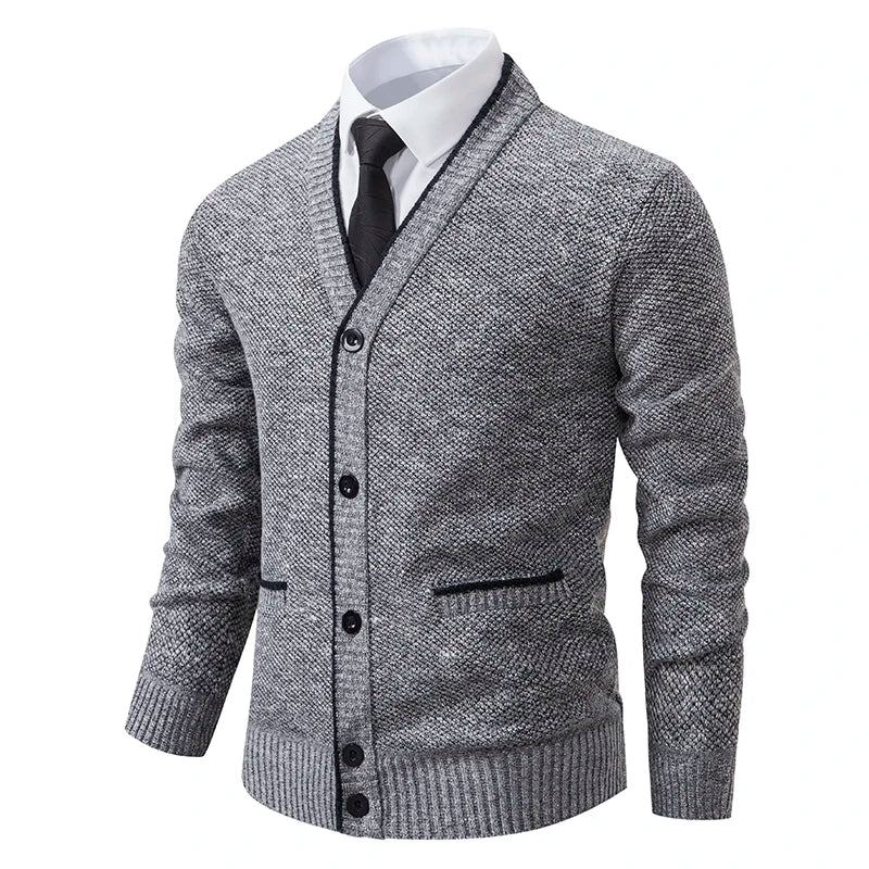 Spring Autumn  Knitted Sweater coats Mens Casual