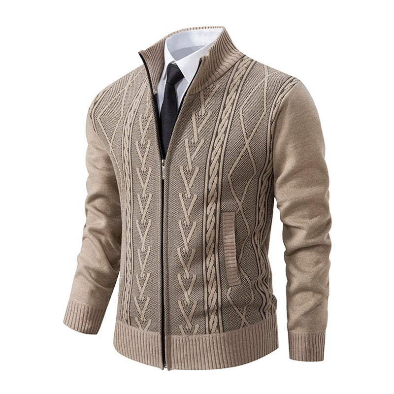 Sweaters  Warm Zipper  Sweaters Casual Knitwear Sweatercoat