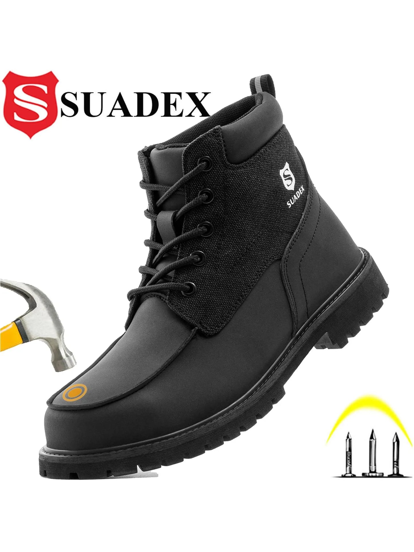 SUADEX  WaterproofWork Safety Consfruction Shoes
