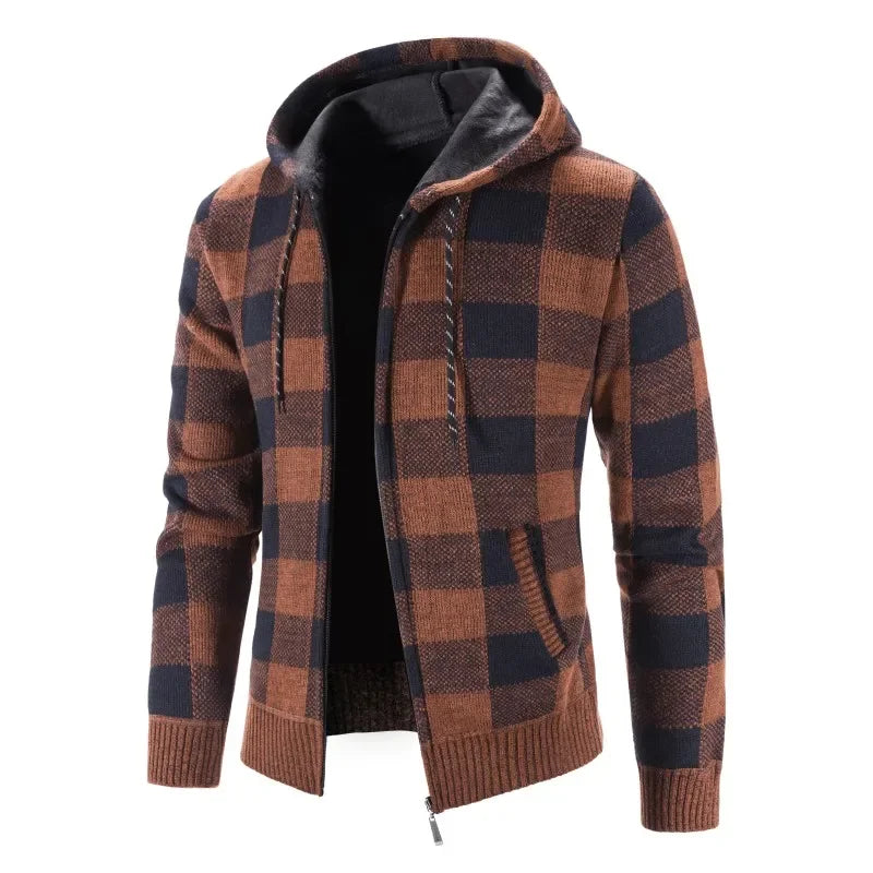 Sweaters Autumn Winter Wool Zipper  Casual Knitwear