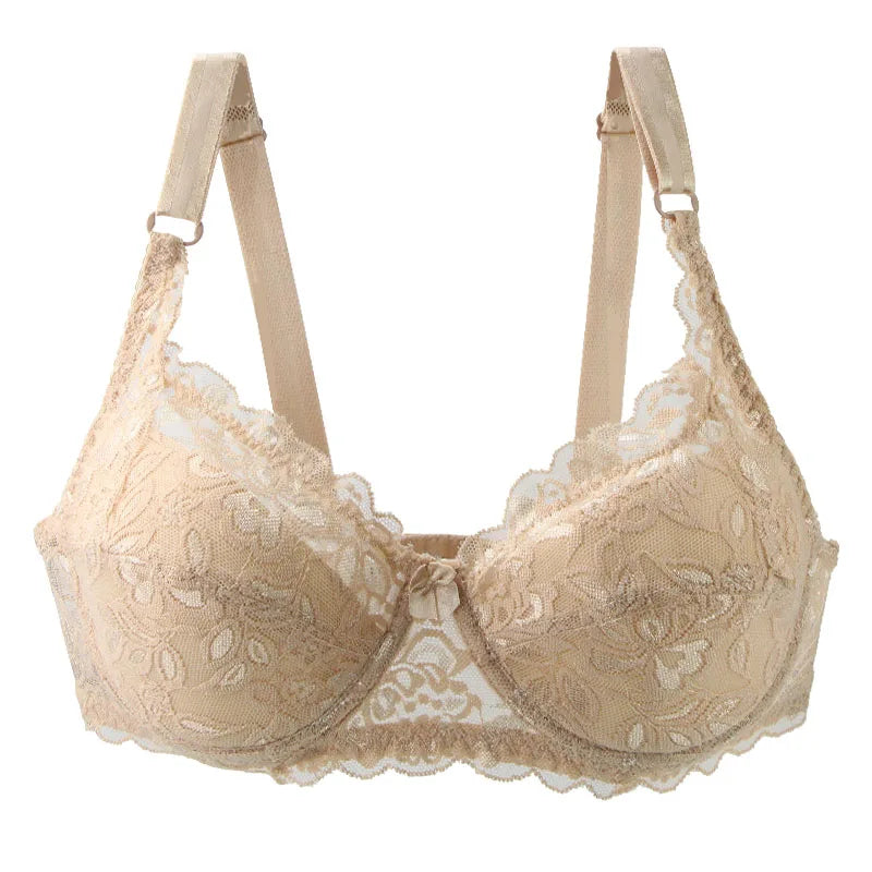 Lace Cup Bra  Push Up Underwear Bralette