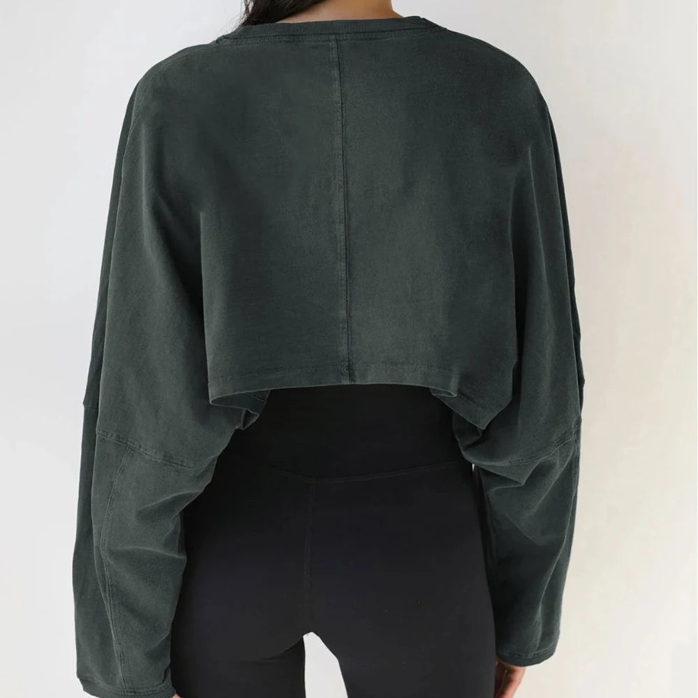Loose Tops Long Sleeve Sportswear
